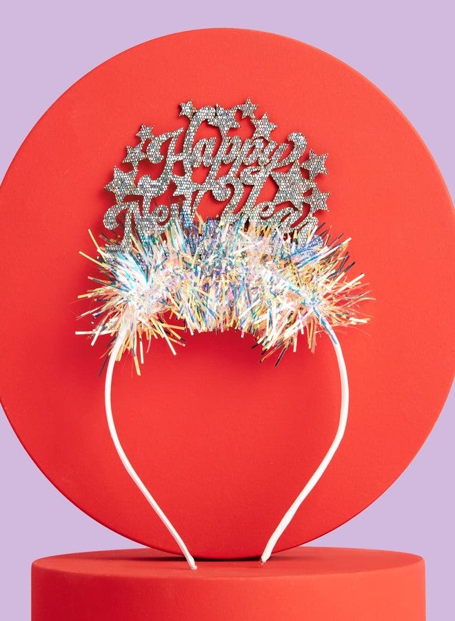xo, Fetti New Years Eve Headband - Fits Adult + Child - NYE 2023, Happy New Years Decorations, NYE Hair Accessory - Image 3